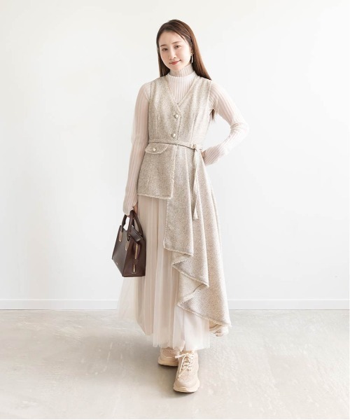 【セール】ボリュームソールボアスニーカー（スニーカー）｜RANDA（ランダ）