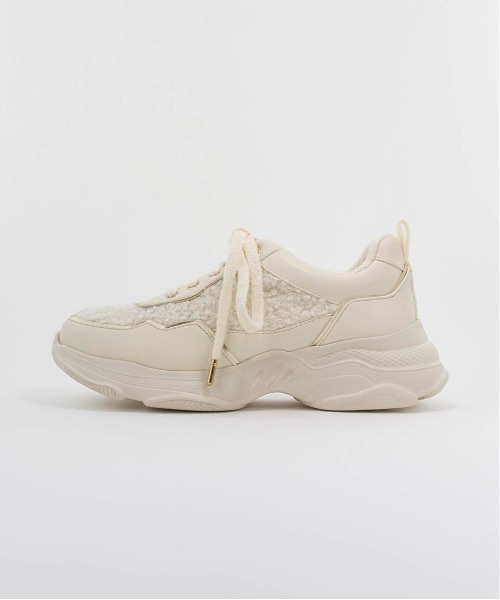 【セール】ボリュームソールボアスニーカー（スニーカー）｜RANDA（ランダ）