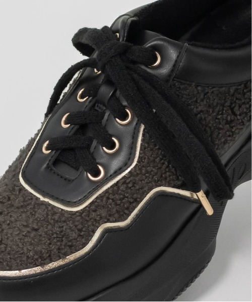 【セール】ボリュームソールボアスニーカー（スニーカー）｜RANDA（ランダ）