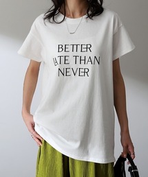 大人ロゴ刺繍Tシャツ