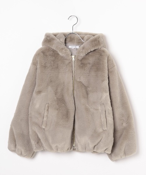 ♯Jwi24GZふわもこスマホのパーカー2フルコンプ全6種 洗えるフワモコファーZIPパーカー/キッズ/116650/アウトレット価格