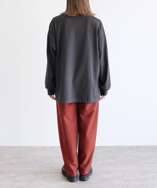 reca（レカ）の「サボテンフォト＆神ロゴPt プルオーバー（Tシャツ/カットソー・レディース・オフホワイト/チャコールグレー・FREE）」の14枚目の写真