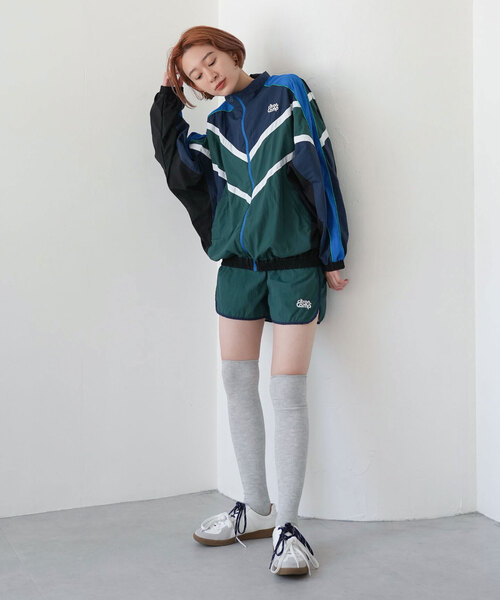 SLOBE citron.(スローブシトロン)の「《WEB限定》SLOBE citron.ナイロンショートパンツ(その他パンツ・レディース・グリーン/ベージュ・FREE)」の16枚目の写真