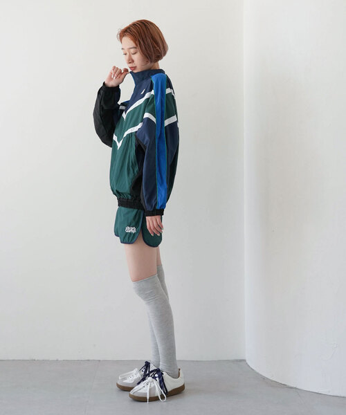 SLOBE citron.(スローブシトロン)の「《WEB限定》SLOBE citron.ナイロンショートパンツ(その他パンツ・レディース・グリーン/ベージュ・FREE)」の18枚目の写真