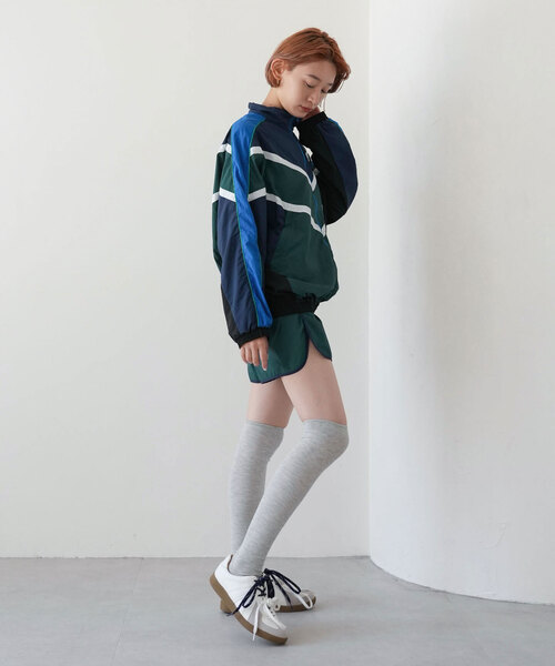 SLOBE citron.(スローブシトロン)の「《WEB限定》SLOBE citron.ナイロンショートパンツ(その他パンツ・レディース・グリーン/ベージュ・FREE)」の19枚目の写真