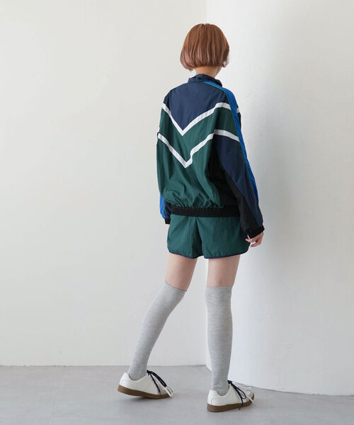 SLOBE citron.(スローブシトロン)の「《WEB限定》SLOBE citron.ナイロンショートパンツ(その他パンツ・レディース・グリーン/ベージュ・FREE)」の20枚目の写真