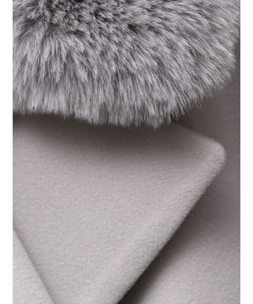 新品同様✩リバーシブル✩ロシアンリス✩グレー系✩ファーコート✩柔らか✩艷やか RESEXXY（リゼクシー）の「レディーファーコート（その他アウター