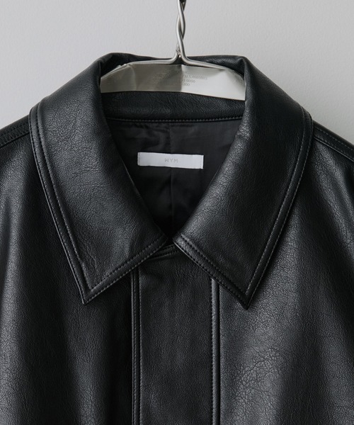 セール】ARTIFICIAL GRAIN SHORT BLOUSON（ブルゾン）｜WYM LIDNM