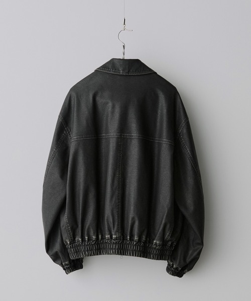 ジャケット・アウター WYM LIDNMARTIFICIAL GRAIN SHORT BLOUSON M*a様 【WYM】ARTIFICIAL GRAIN SHORT BLOUSON ARTIFICIAL GRAIN