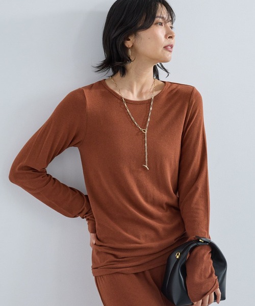 BARNYARDSTORM（バンヤードストーム）の「BARNYARDSTORM / ベアテンロンT（Tシャツ/カットソー・レディース・ホワイト/ブラウン/ブラック・S/M）」の6枚目の写真