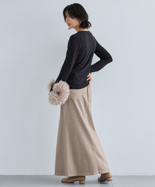 BARNYARDSTORM（バンヤードストーム）の「BARNYARDSTORM / ベアテンロンT（Tシャツ/カットソー・レディース・ホワイト/ブラウン/ブラック・S/M）」の15枚目の写真