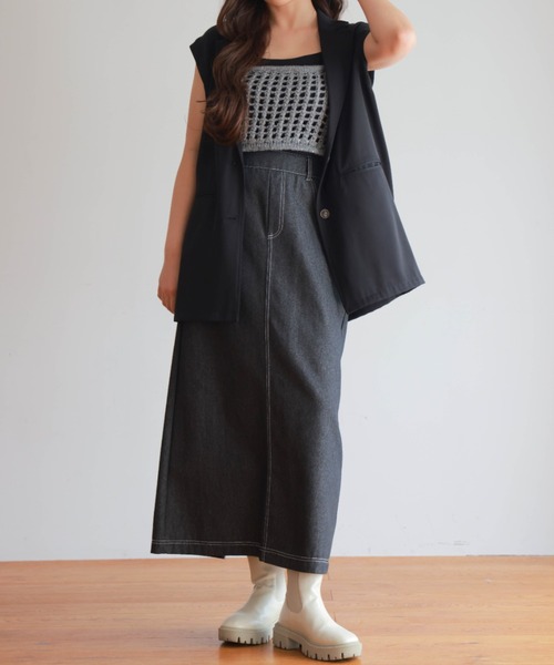 PURE BRIGHT（ピュアブライト）の「３WAYテーラードジャケット（テーラードジャケット・レディース・ベージュ/ブラック・FREE）」の8枚目の写真