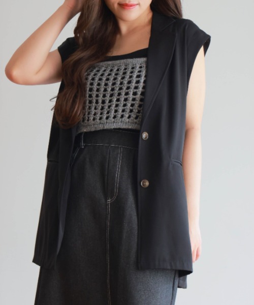 PURE BRIGHT（ピュアブライト）の「３WAYテーラードジャケット（テーラードジャケット・レディース・ベージュ/ブラック・FREE）」の10枚目の写真