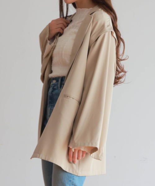 PURE BRIGHT（ピュアブライト）の「３WAYテーラードジャケット（テーラードジャケット・レディース・ベージュ/ブラック・FREE）」の19枚目の写真