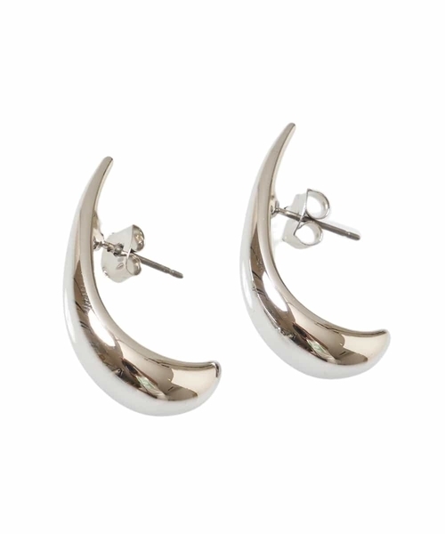 a.v.v(アーヴェヴェ)の「ドロップモチーフピアス(ピアス(両耳用)・レディース・シルバー/ゴールド・38)」の7枚目の写真