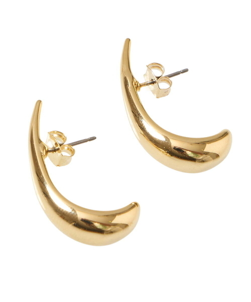 a.v.v(アーヴェヴェ)の「ドロップモチーフピアス(ピアス(両耳用)・レディース・シルバー/ゴールド・38)」の10枚目の写真