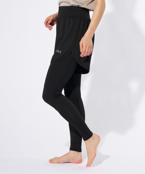 FILA（フィラ）の「ショートパンツ一体型コンプレッションレギンス（レギンス/スパッツ・レディース・ブラック・SMALL/MEDIUM/LARGE/X-LARGE）」の11枚目の写真