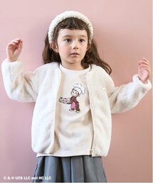 【リンク】ボアジップ羽織り(キッズ)