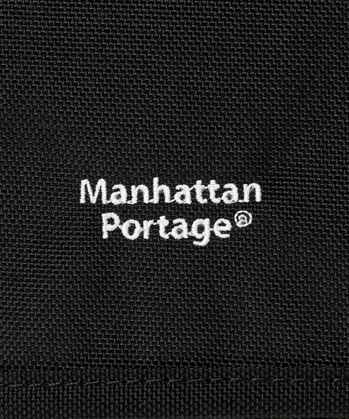 Manhattan Portage(マンハッタンポーテージ)の「Nylon Messenger Bag JR Back Pocket W/ Divider Magnet(メッセンジャーバッグ・メンズ・ブラック・SMALL)」の12枚目の写真