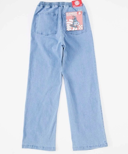 【セール】ELEMENT レディース SHOD PANTS STD DENIM デニムパンツ 【2024年秋冬モデル】/エレメントウエストゴムボトムス（デニムパンツ）｜ELEMENT eden（エレメントエデン）