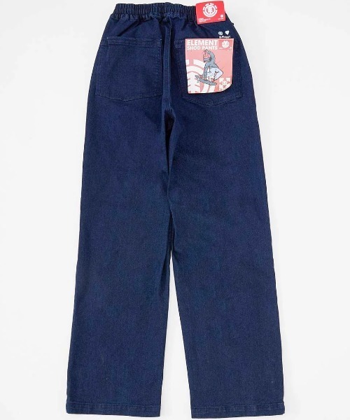 【セール】ELEMENT レディース SHOD PANTS STD DENIM デニムパンツ 【2024年秋冬モデル】/エレメントウエストゴムボトムス（デニムパンツ）｜ELEMENT eden（エレメントエデン）