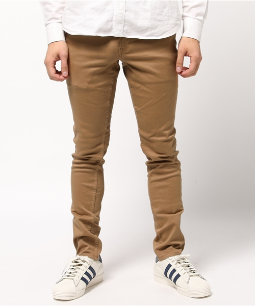 CIAOPANIC（チャオパニック）の「【Ciaopanic】　STカツラギ5PKスキニーパンツ（その他パンツ・メンズ・オリーブ/キャメル/ブラック/ネイビー・MEDIUM/SMALL/LARGE）」の4枚目の写真