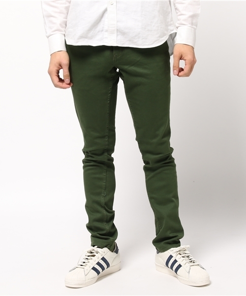 CIAOPANIC（チャオパニック）の「【Ciaopanic】　STカツラギ5PKスキニーパンツ（その他パンツ・メンズ・オリーブ/キャメル/ブラック/ネイビー・MEDIUM/SMALL/LARGE）」の3枚目の写真