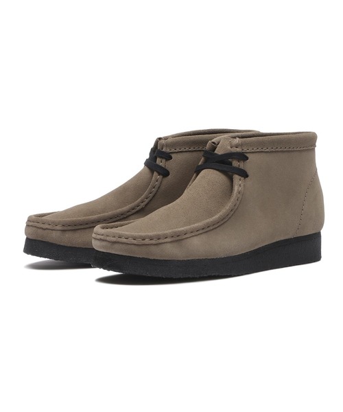 Clarks(クラークス)の「WALLABEE BOOT 26179322(モカシン/デッキシューズ・メンズ・グレー・6h/7/7h/8/8h/9/9h/10/6)」の7枚目の写真