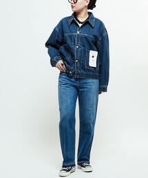 KURO（クロ）の「【KURO】DENIM JACKET LIGHT INDIGO（デニム