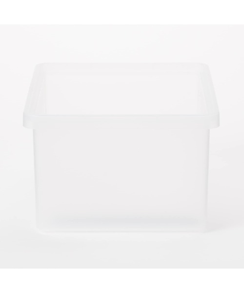 ポリプロピレン 収納ボックス 小 約幅25×奥行37×高さ16cm