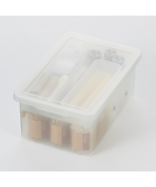 ポリプロピレン 収納ボックス 小 約幅25×奥行37×高さ16cm