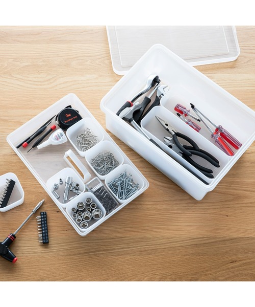 ポリプロピレン 収納ボックス 小 約幅25×奥行37×高さ16cm