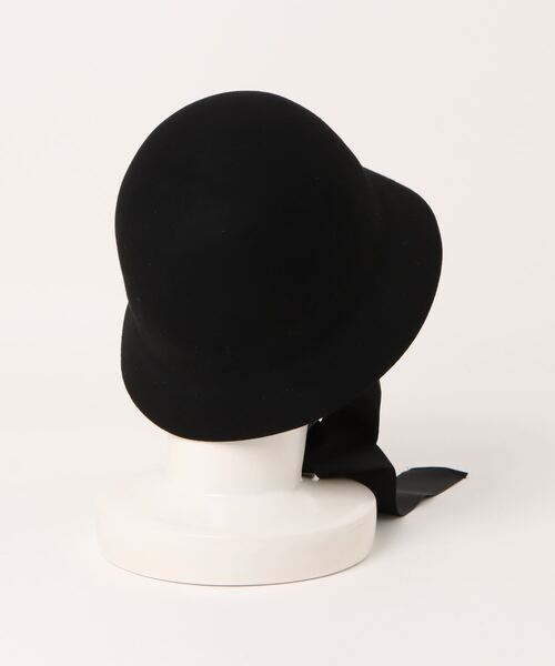 Settimissimo（セッティミッシモ）の「オーストラリアウールロングリボンハット（ハット・レディース・ブラック/アイボリー・FREE）」の16枚目の写真