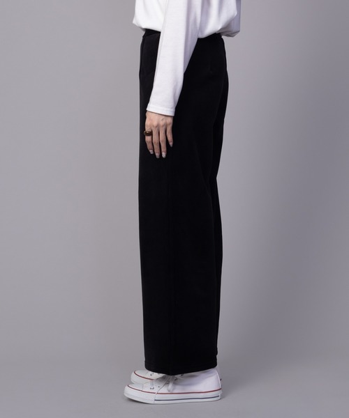 NAVY(ネイビー)の「nAvy 温℃ 裏ベロア あったか セミワイドパンツ(その他パンツ・レディース・ブラウン/ベージュ/ブラック・M/L)」の13枚目の写真