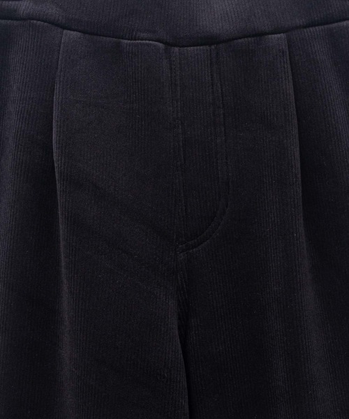 NAVY(ネイビー)の「nAvy 温℃ 裏ベロア あったか セミワイドパンツ(その他パンツ・レディース・ブラウン/ベージュ/ブラック・M/L)」の16枚目の写真