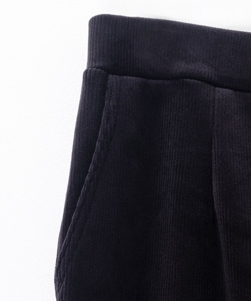 NAVY(ネイビー)の「nAvy 温℃ 裏ベロア あったか セミワイドパンツ(その他パンツ・レディース・ブラウン/ベージュ/ブラック・M/L)」の17枚目の写真