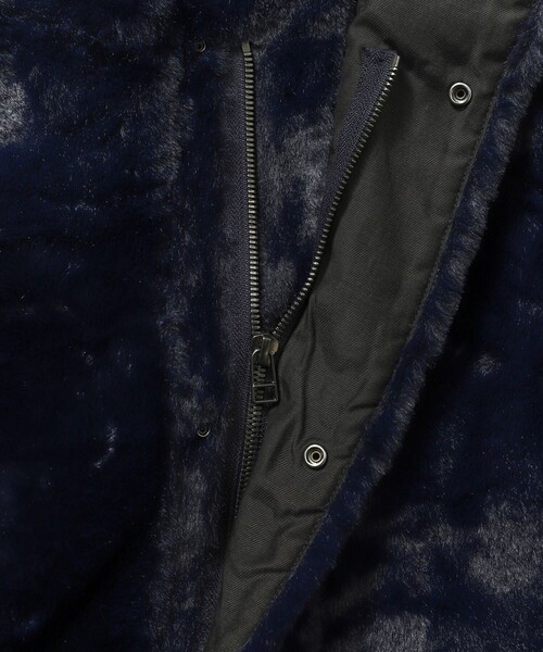 VACHEMENT（ヴァシュモン）の「VACHEMENT/ヴァシュモン エコファーブルゾン / VJ-21-009（マウンテンパーカー・レディース・ブラウン/ネイビー・ﾌﾘ-）」の6枚目の写真