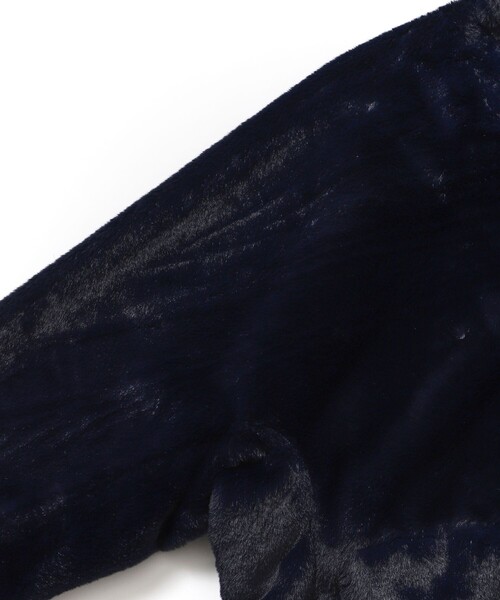 VACHEMENT（ヴァシュモン）の「VACHEMENT/ヴァシュモン エコファーブルゾン / VJ-21-009（マウンテンパーカー・レディース・ブラウン/ネイビー・ﾌﾘ-）」の8枚目の写真