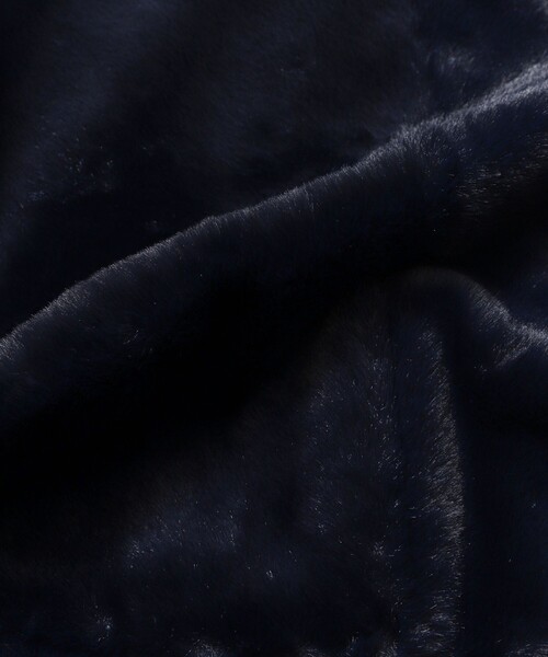 VACHEMENT（ヴァシュモン）の「VACHEMENT/ヴァシュモン エコファーブルゾン / VJ-21-009（マウンテンパーカー・レディース・ブラウン/ネイビー・ﾌﾘ-）」の17枚目の写真