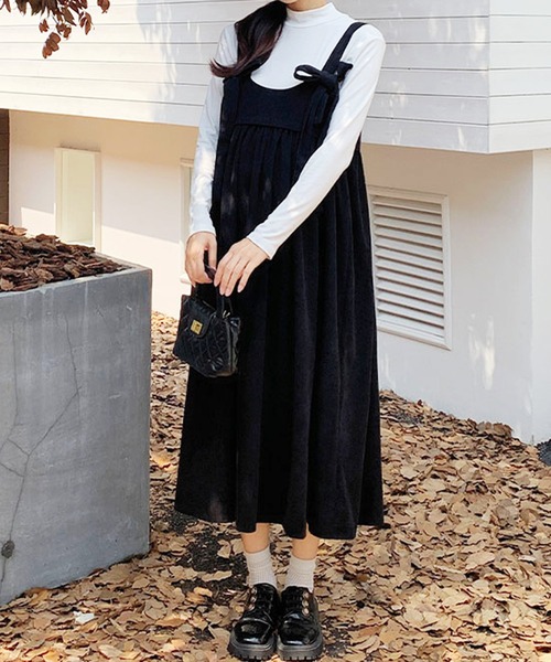 セール】【ZOZO限定】コーデュロイキャミワンピース（ワンピース