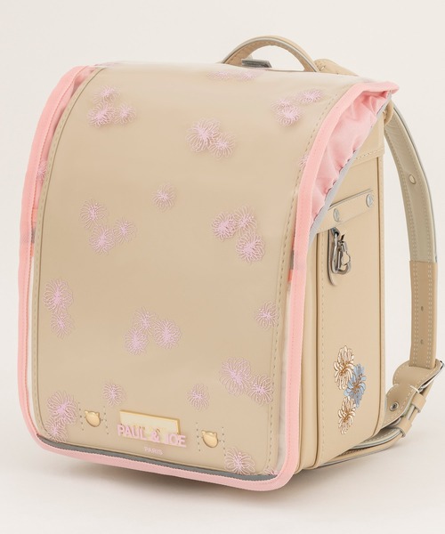 PAUL&JOE（ポールアンドジョー）の「PAUL & JOE(ポール & ジョー)クリザンテームクリアランドセルカバー（ランドセル・キッズ・ホワイト/ピンク/ミント/パープル/ライトグレー・ONE SIZE）」の5枚目の写真