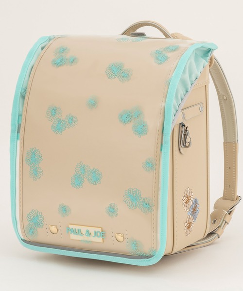 PAUL&JOE（ポールアンドジョー）の「PAUL & JOE(ポール & ジョー)クリザンテームクリアランドセルカバー（ランドセル・キッズ・ホワイト/ピンク/ミント/パープル/ライトグレー・ONE SIZE）」の3枚目の写真