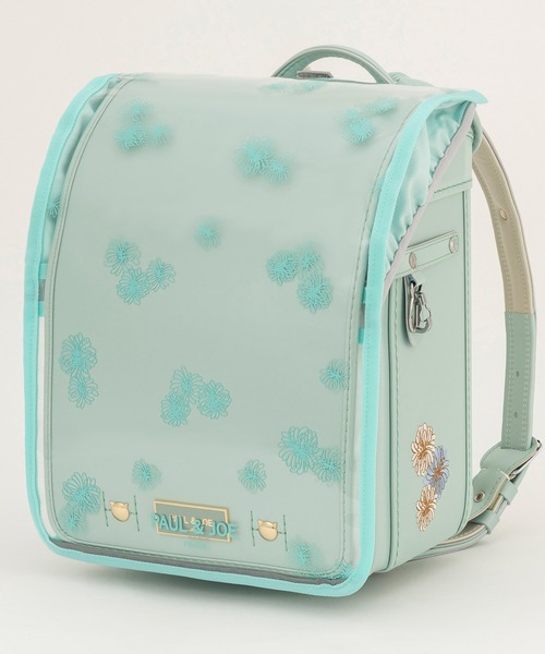 PAUL&JOE（ポールアンドジョー）の「PAUL & JOE(ポール & ジョー)クリザンテームクリアランドセルカバー（ランドセル・キッズ・ホワイト/ピンク/ミント/パープル/ライトグレー・ONE SIZE）」の8枚目の写真