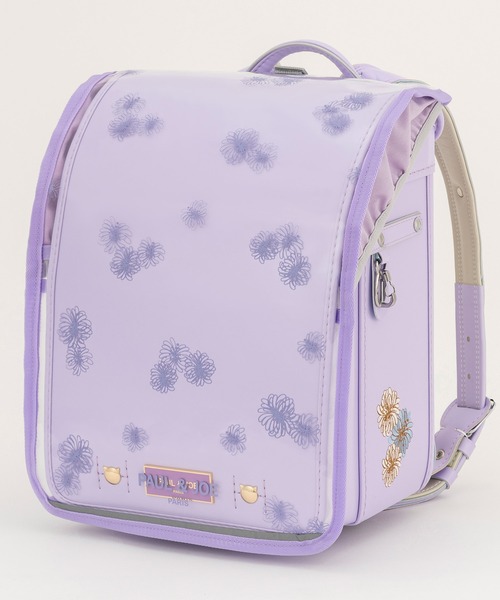 PAUL&JOE（ポールアンドジョー）の「PAUL & JOE(ポール & ジョー)クリザンテームクリアランドセルカバー（ランドセル・キッズ・ホワイト/ピンク/ミント/パープル/ライトグレー・ONE SIZE）」の9枚目の写真