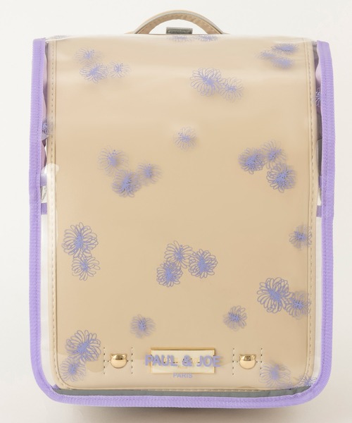 PAUL&JOE（ポールアンドジョー）の「PAUL & JOE(ポール & ジョー)クリザンテームクリアランドセルカバー（ランドセル・キッズ・ホワイト/ピンク/ミント/パープル/ライトグレー・ONE SIZE）」の6枚目の写真