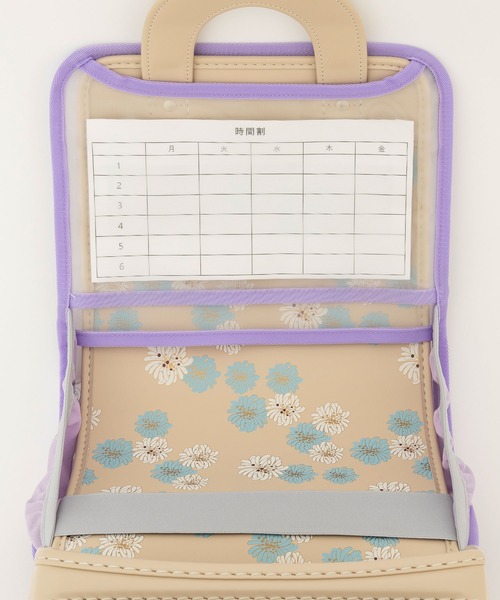 PAUL&JOE（ポールアンドジョー）の「PAUL & JOE(ポール & ジョー)クリザンテームクリアランドセルカバー（ランドセル・キッズ・ホワイト/ピンク/ミント/パープル/ライトグレー・ONE SIZE）」の13枚目の写真