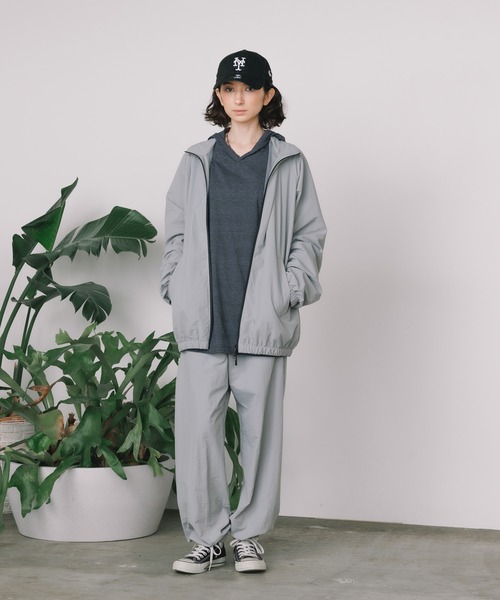 【セール】【UNITED ATHLE】コットンライク ナイロン トレーニング スタンドカラー ジャケット ジップブルゾン（裏地付）（ブルゾン）｜United Athle（ユナイテッドアスレ）