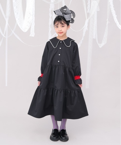 【セール】アシメカラーティアードワンピース（ワンピース）｜unica（ユニカ）