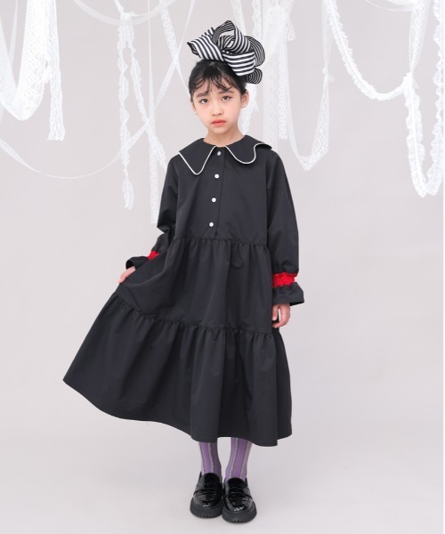 カデュネ　カタログ掲載　完全完売カラー　定価以下上品ブラックワンピース　匿名配送 カデュネ カタログ掲載 完全完売カラー 定価以下上品ブラック