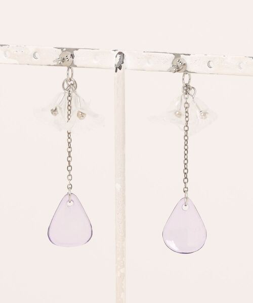 lensa-】お花が可愛いピアス3(MA)（ピアス（両耳用））｜tone